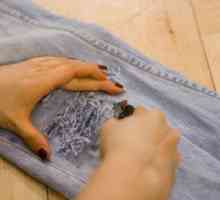 Як художньо порвати джинси
