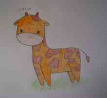 Як намалювати милого жирафа
