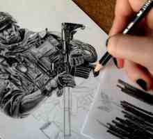Як намалювати солдата олівцем поетапно?