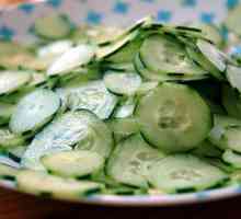 Як схуднути за допомогою огірковим салатів
