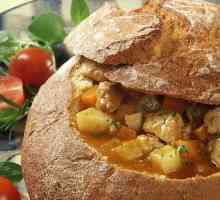 Як приготувати наваристий суп в хлібі