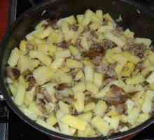 Як приготувати опеньки з картоплею