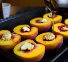 Як приготувати персики, запечені з чебрецем