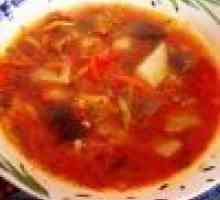 Як приготувати пісний суп з баклажанами