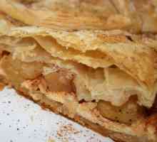 Як приготувати листковий пиріг з яблуками і сиром