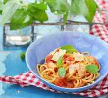 Як приготувати спагетті з кальмарами