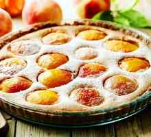 Як приготувати сирний пиріг з персиками?