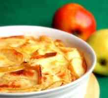 Як приготувати запіканку з макаронів з сиром і яблуками?