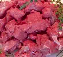 Як різати м`ясо на шашлик