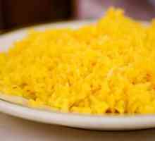 Як зробити рис жовтим