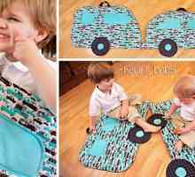 Як зшити дитячий килимок "машинка"