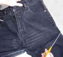 Як зробити з старих джинс спідницю