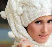 Як зв`язати шарф-шапку