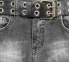 Як повернути джинсам чорний колір