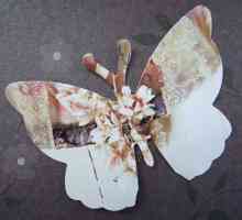 Як вирізати метелика з паперу
