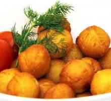 Картопляні кульки з грибним соусом