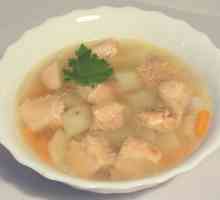 Картопляний суп з лососем