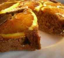 Кавово-медовий пиріг з апельсинами