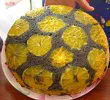 Маковий торт з апельсинами