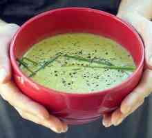 М`ятний крем-суп з кукурудзи і горошку