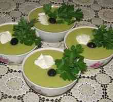 Овочевий суп-пюре з оливками