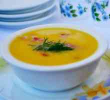 Овочевий суп-пюре з шинкою