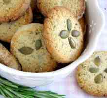 Печиво з гарбузовим насінням і розмарином