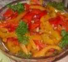 Рецепти салатів з солодкого болгарського перцю