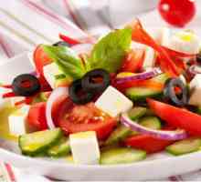 Рецепти салатів з сиром фетакса