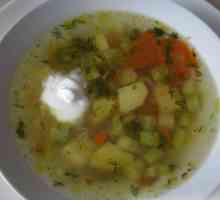 Рисовий суп з кабачками