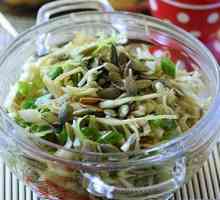 Салат з капусти з гарбузовим насінням