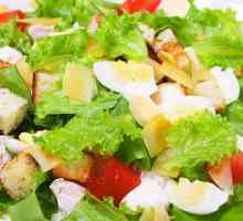 Салат з м`яса індички з овочами