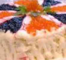 Салат з морепродуктів "закуска едросов"