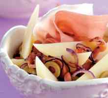Салат картопляний з копченостями