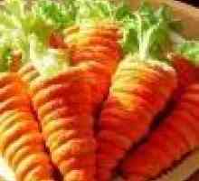 Салат в "морквину" з листкового тіста