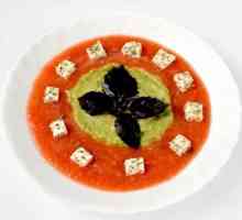 Смузі-суп з овочів з бринзою