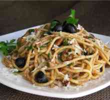 Спагеті з анчоусами