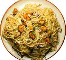 Спагеті з морепродуктами