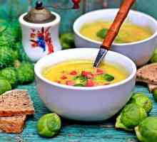Суп із брюссельської капусти
