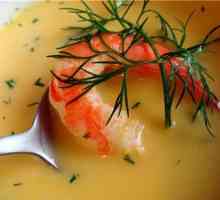 Сирний суп з шафраном
