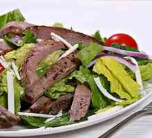 Теплий салат з яловичиною