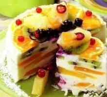 Сирний торт «чарівний»