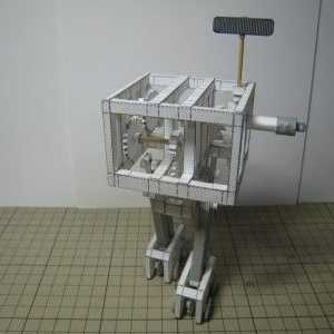 Рухається робот з паперу - руками японських умільців