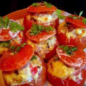 Як приготувати фаршировані помідори з рисом і зеленню