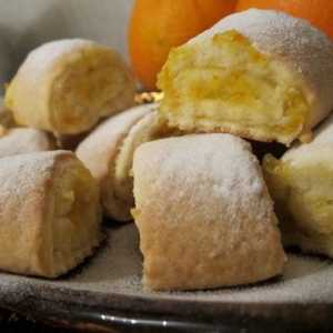 Як приготувати пісочне печиво з апельсиновою начинкою