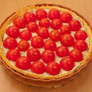 Як приготувати пиріг з рікоттою і томатами