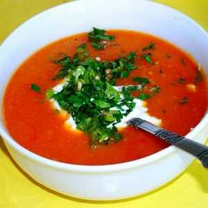 Як приготувати томатний суп з базиліком