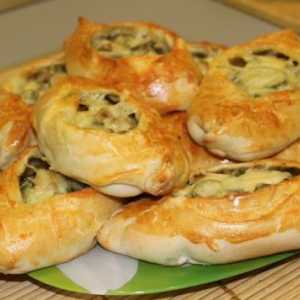 Як приготувати закуску «човники з листкового тіста»
