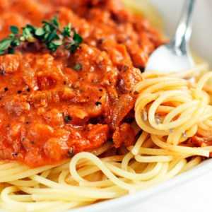 Як зробити спагетті болоньєзе