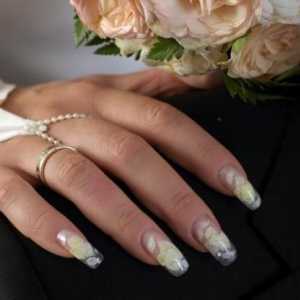 Як зробити весільний дизайн нігтів